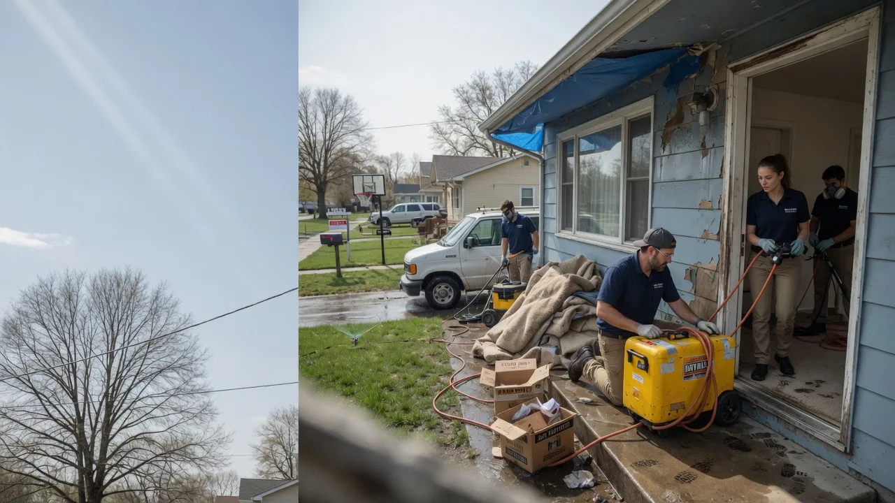 Basement Flood Cleanup in Theresa, WI near me